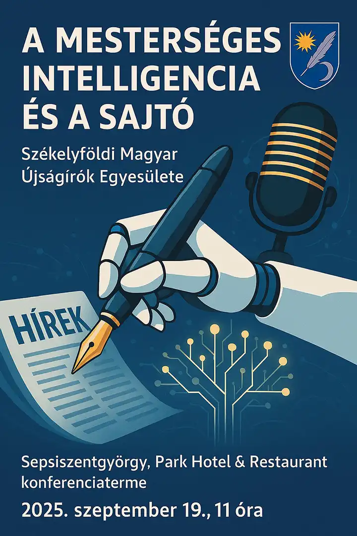 Konferencia – A mesterséges intelligencia és a sajtó Konferencia – A mesterséges intelligencia és a sajtó | Konferencia, Székelyföldi Magyar Újságírók Egyesülete (SZMÚE)